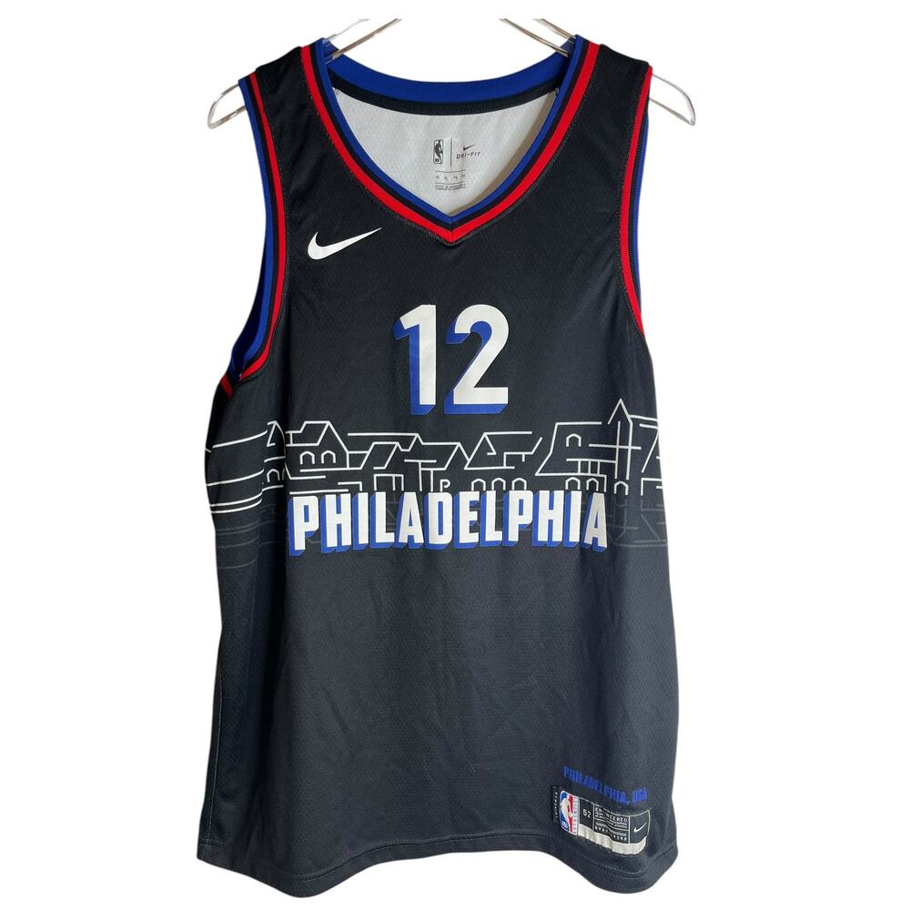 Nike Dri-Fit Sleeveless NBA Skyline Philadelphia 76ers #12 Harris Size XL